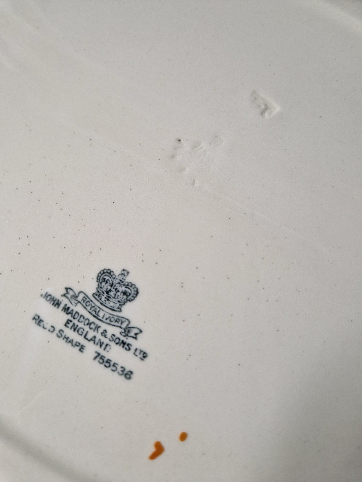 Vintage Art Deco Royal Ivory John Maddock Serving Plate Platter