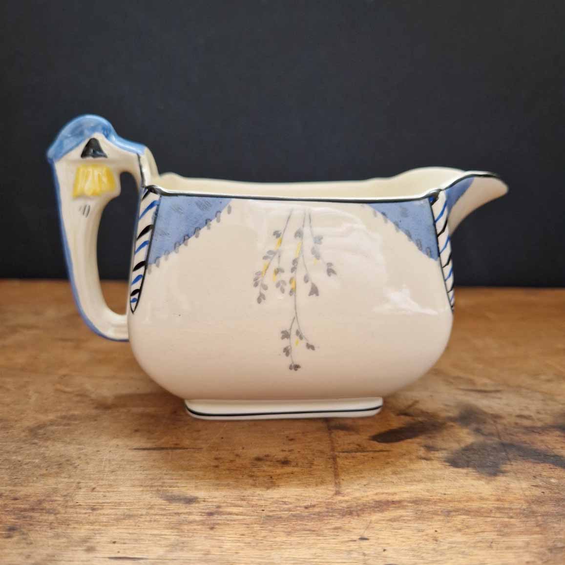 Vintage 'May Time' Burleigh 1930s Floral Milk Jug