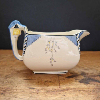 Vintage 'May Time' Burleigh 1930s Floral Milk Jug