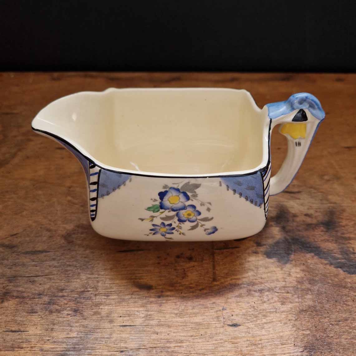 Vintage 'May Time' Burleigh 1930s Floral Milk Jug