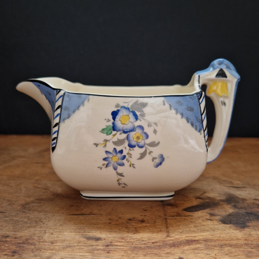 Vintage 'May Time' Burleigh 1930s Floral Milk Jug